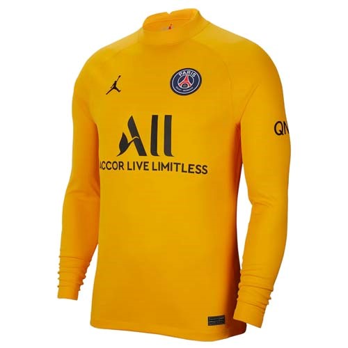Tailandia Camiseta Paris Saint Germain Portero 2021/2022 Amarillo
